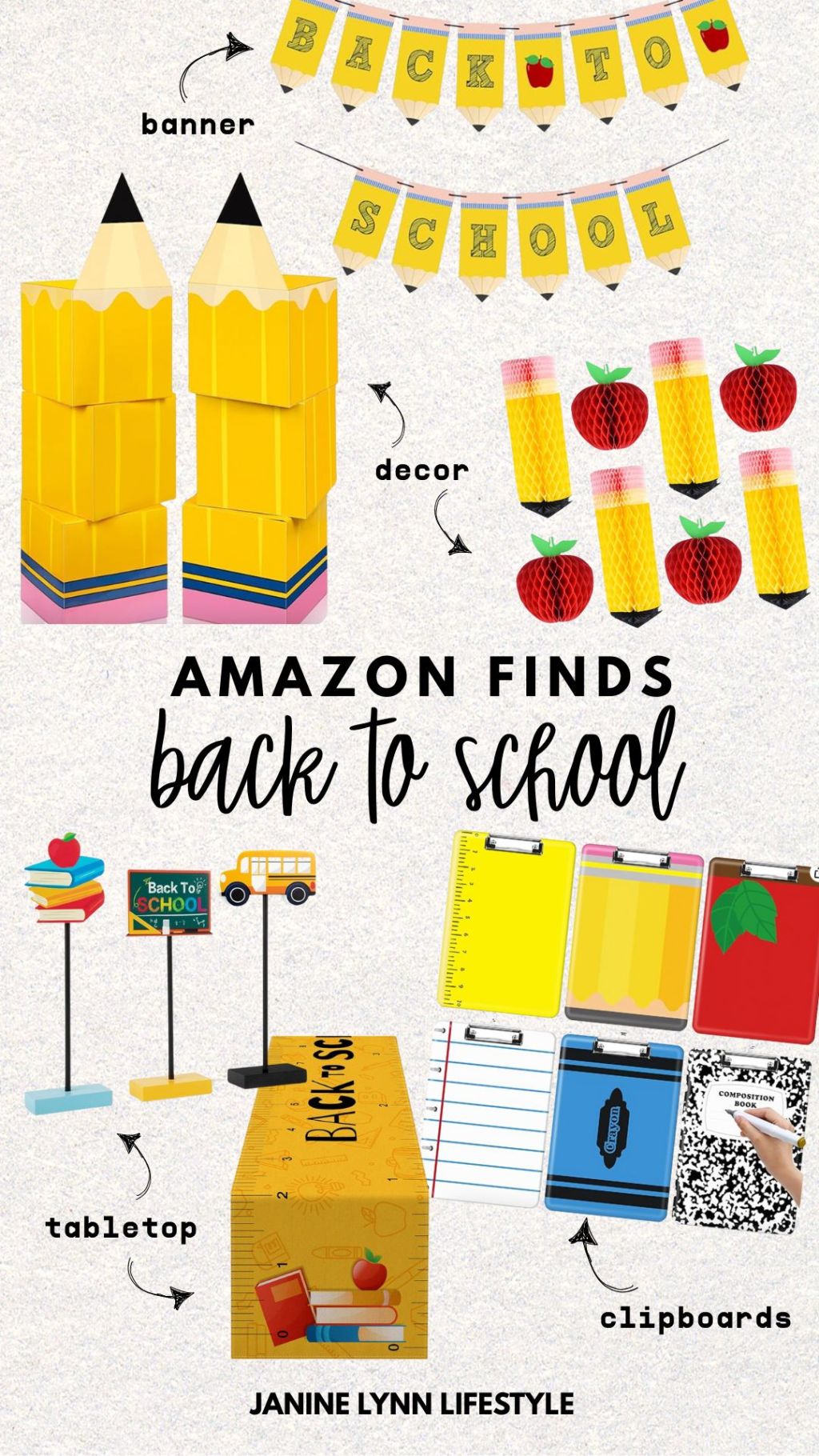 Amazon Back to School Classroom&nbsp;Supplies